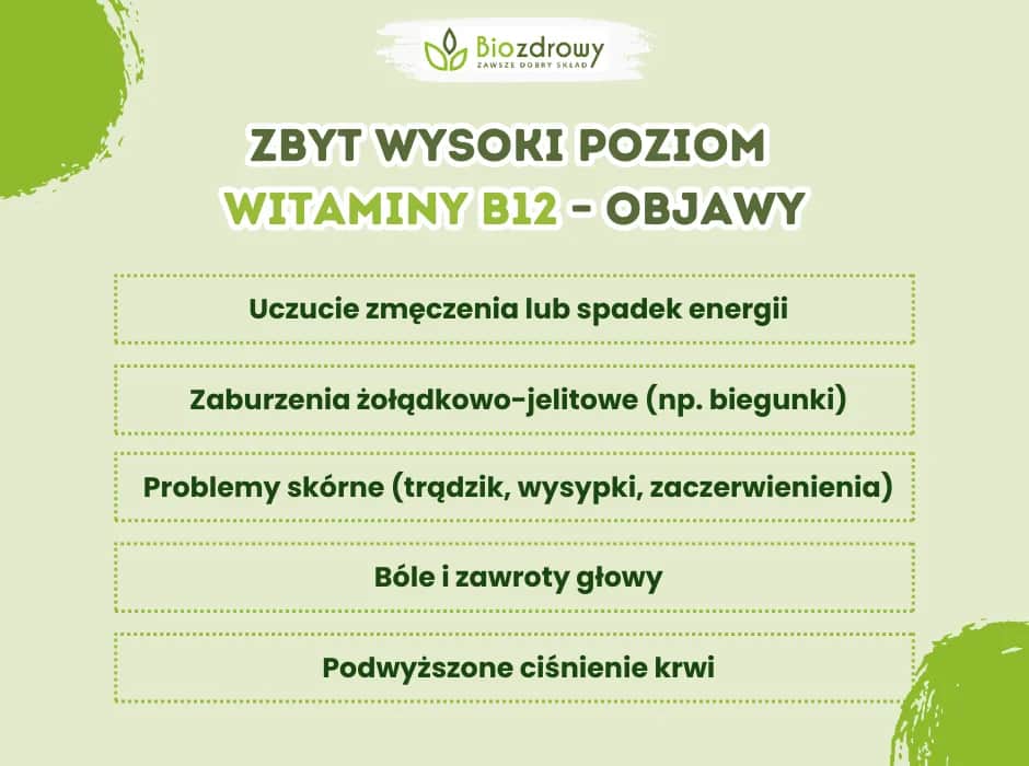 Skutki uboczne nadmiaru witaminy B12 – objawy i zagrożenia dla zdrowia