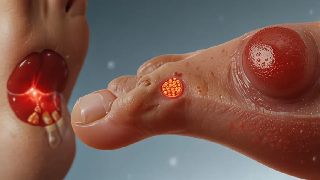 Dna moczanowa palców u nóg: objawy, przyczyny i leczenie